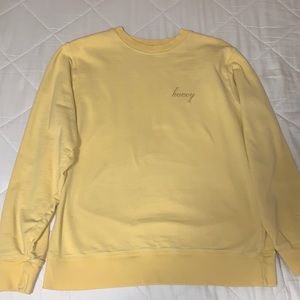 Brandy Melville honey crewneck